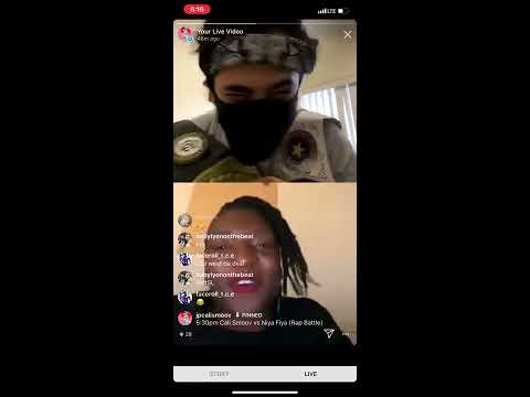 Cali Smoov vs Niya Fiya |Quarantine Rap Battle| Male vs Female