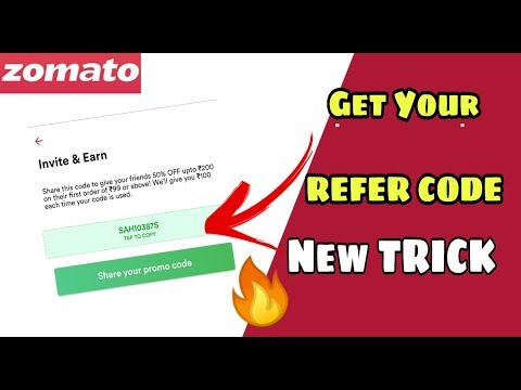 zomato new customer promo code