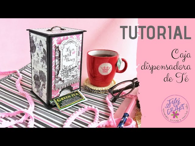 Vídeo relacionado con BOKIOVIN Soporte Metálico para Bolsitas de Té con 8 Compartimentos,Caja Te Organizador de Infusiones con Cajón,Negro