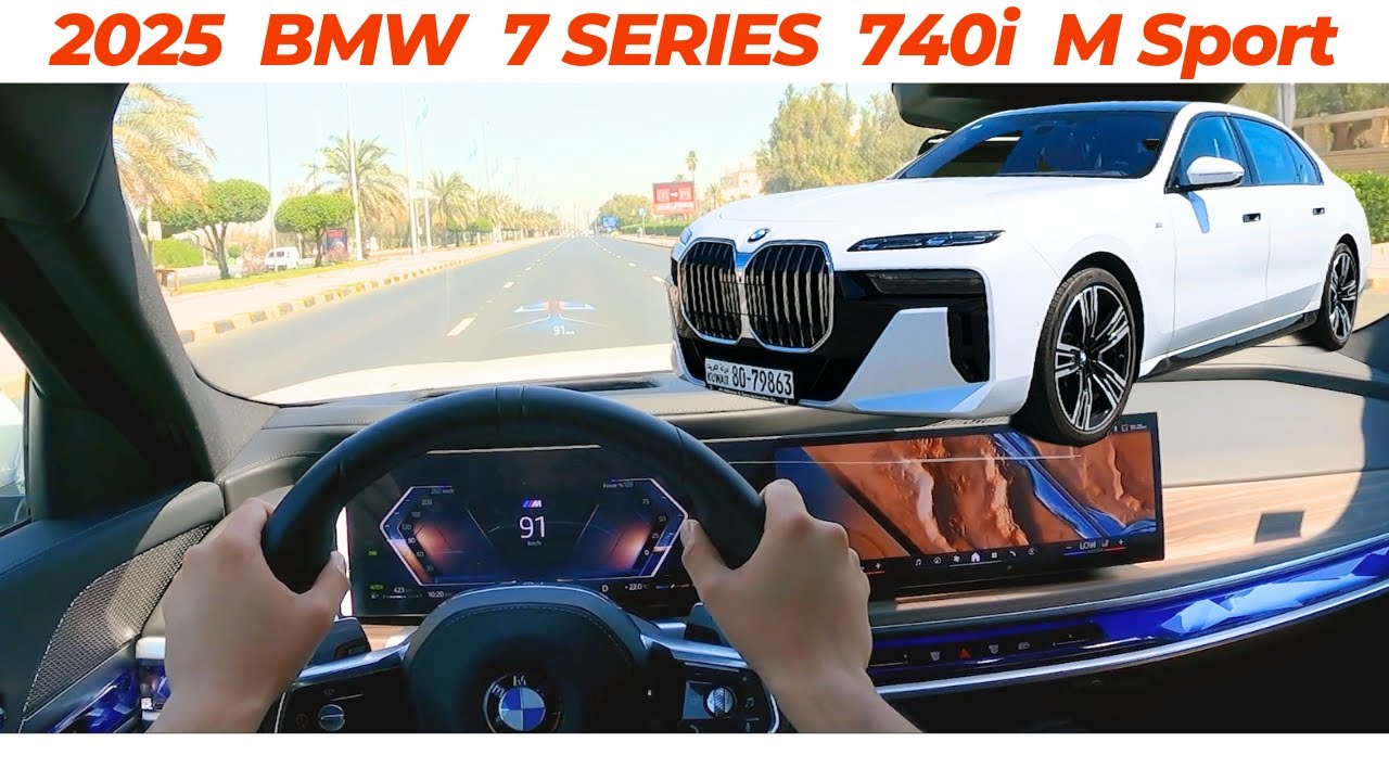 2025 7 series 740I M Sport POV Test Drive Review