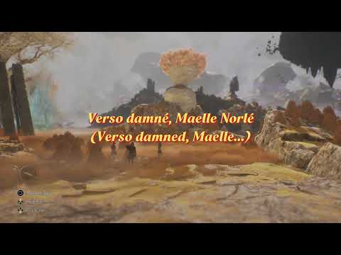 Déchire la Toile (World Map Act 2) with lyrics  - Clair Obscur: Expedition 33 OST [4K HDR]