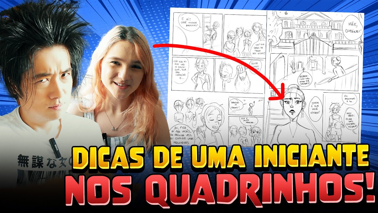 Dicas para criar o primeiro quadrinho