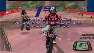 Downhill Domination PS2 Multiplayer Gameplay (Codemasters/Incog