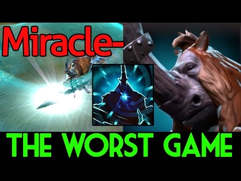 Miracle- [Magnus] The Worst Game of 9k Dota2 7.04