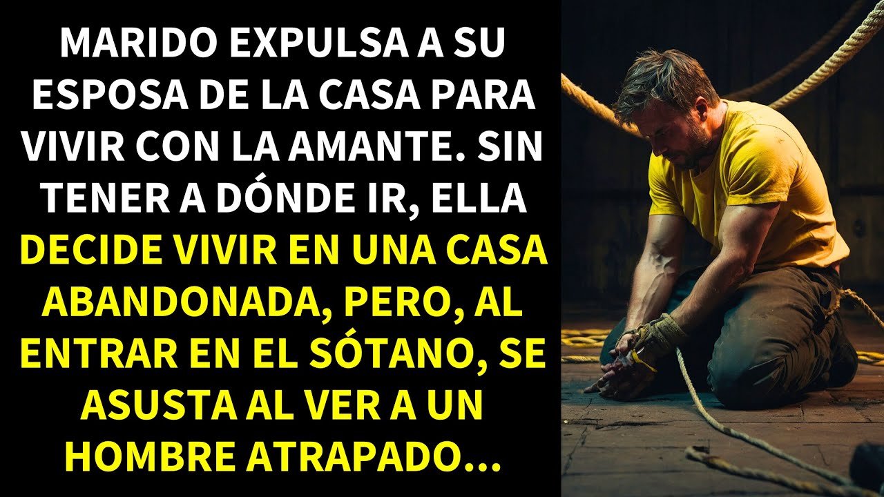 MARIDO EXPULSA A SU ESPOSA DE LA CASA PARA VIVIR CON LA AMANTE. SIN TENER A DÓNDE IR, ELLA DECIDE...