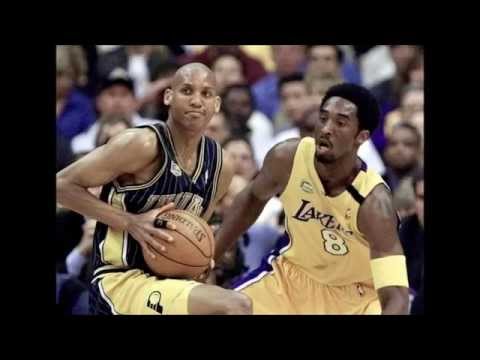 Reggie Miller Fights Kobe Bryant