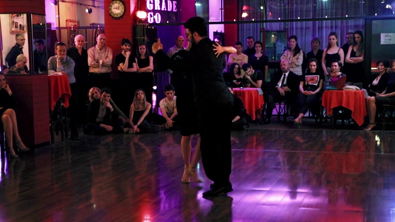 Hamdi Ceylan and Amy Edwards at Milonga Alma