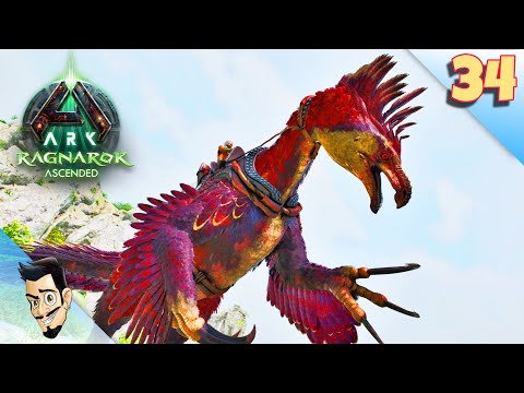 FINALLY A REAL THERIZINOSAUR LIKE IN JURASSIC WORLD! - RAGNAROK - ARK SURVIVAL ASCENDED FR -
