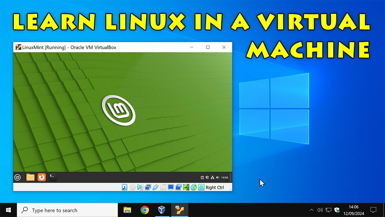 Running Linux in Windows: Learn Linux in a Virtual Machine