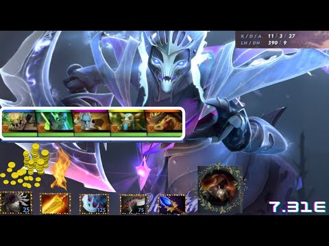 How to play and fast farm spectre dota 2  patch 7.31C