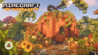 The Pumpkin Patch 🍂  | Minecraft Tutorial | Building with CIT&#39;s🍁