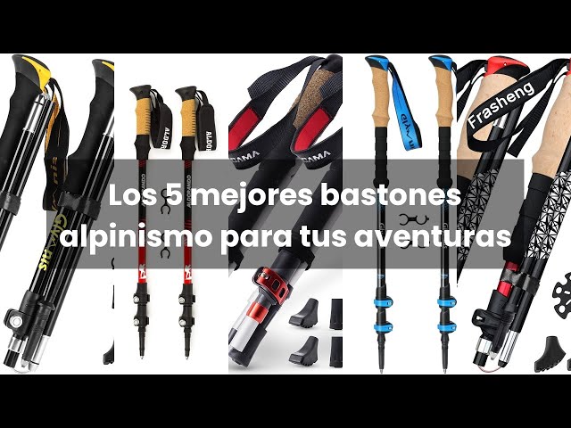 Vídeo relacionado con YGVQN 2 Pcs Bastones de Senderismo Telescópicos 105-135cm Hombre Mujer, Ultraligeros de Aluminio 7075, Bastones de Marcha con Puño de Corcho para Trekking, Nordic Walking, Esquí y Montañismo