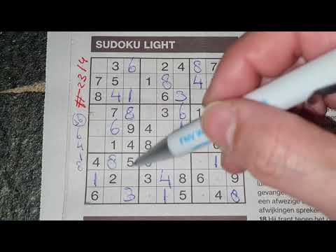 Which do you prefer? (#2314) Light Sudoku. 02-12-2021 part 1 of 2