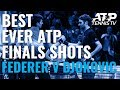 Roger Federer v Novak Djokovic: Best ATP Finals Shots & Rallies