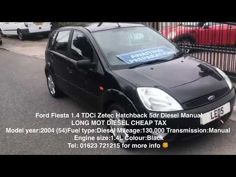 Ford Fiesta 1.4 TDCi Zetec Hatchback 5dr Diesel Manual (120 g/km, 67 bhp) 🦁