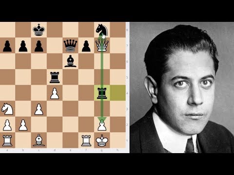 Raubitschek vs Capablanca - Do you dare to take my queen?