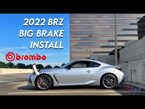 2022 BRZ GR86 Brembo Big Brake Install 🔴