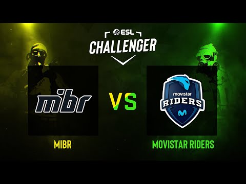 MIBR vs Movistar Riders | Map 1 Nuke | ESL Challenger Valencia 2022 - Group B