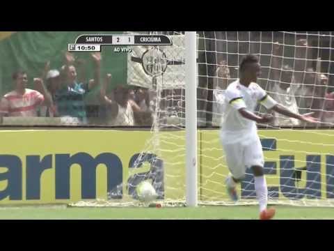 Santos 2 X 1 Criciúma   Copa São Paulo 2014 Rede Vida HD