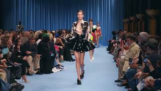 Balmain SPRING 2024 KEY LOOKS: MAXI PRINT IN MAXI BLOOM