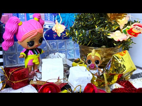 МУЛЬТИК ЛОЛ🍬 ПОДАРКИ НЕ НАСТОЯЩИЕ🎁 Куклы пупсики игрушки Новый год🎄🎄🎄