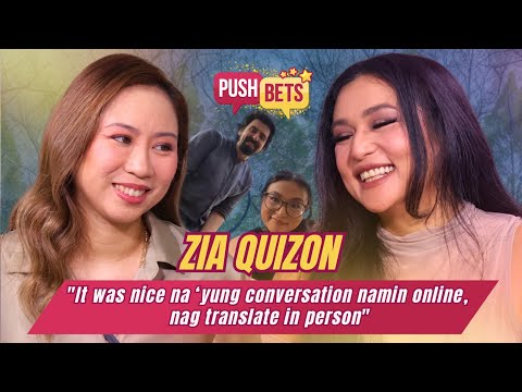 Zia Quizon shares how she met her husband online | PUSH Bets