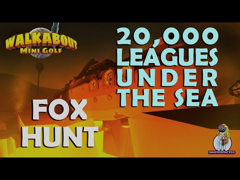20,000 Leagues Under The Sea Fox Hunt - All Clues - Walkabout Mini Golf