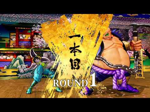 Samurai Shodown Basara (Me) vs Earthquake (MajimaBlack) First to 10