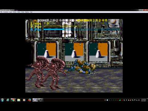 SNES Alien vs. Predator Level 1