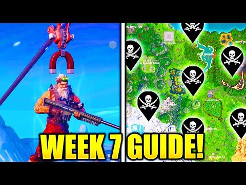 SEASON 8 WEEK 7 CHALLENGES GUIDE! ALL CHALLENGES FORTNITE SEASON 8 WEEK 7 CHALLENGES!