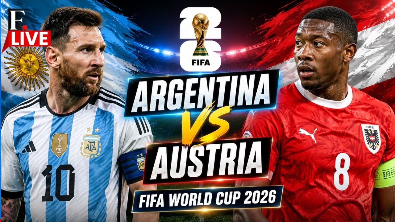 Argentina Vs Austria LIVE | FIFA World Cup | Lionel Messi | David Alaba