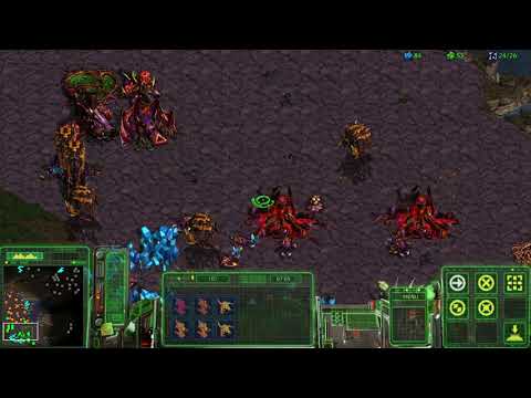StarCraft Remastered: UEDAIP Vanilla Zerg 01 Among the Ruins