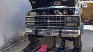Changing the starter in a 1995 Chevy g20 van with a 350 5.7l