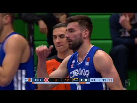 ABA Liga 2017/18, Round 14 match: Cibona - Budućnost VOLI (30.12.2017)