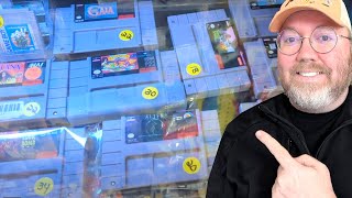 Hunting for Video Games in Local Antique Store