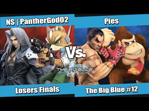 The Big Blue #12 Losers Finals - NS | PantherGod02 (Sephiroth, Fox) vs Pies (Kazuya, Donkey Kong)