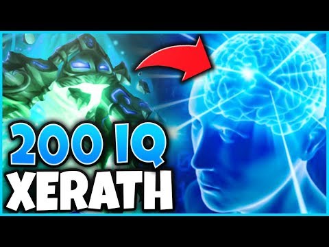 *MENTAL SCRIPTING* #1 XERATH WORLD MAKES 200 IQ PLAYS (INSANE) - League of Legends