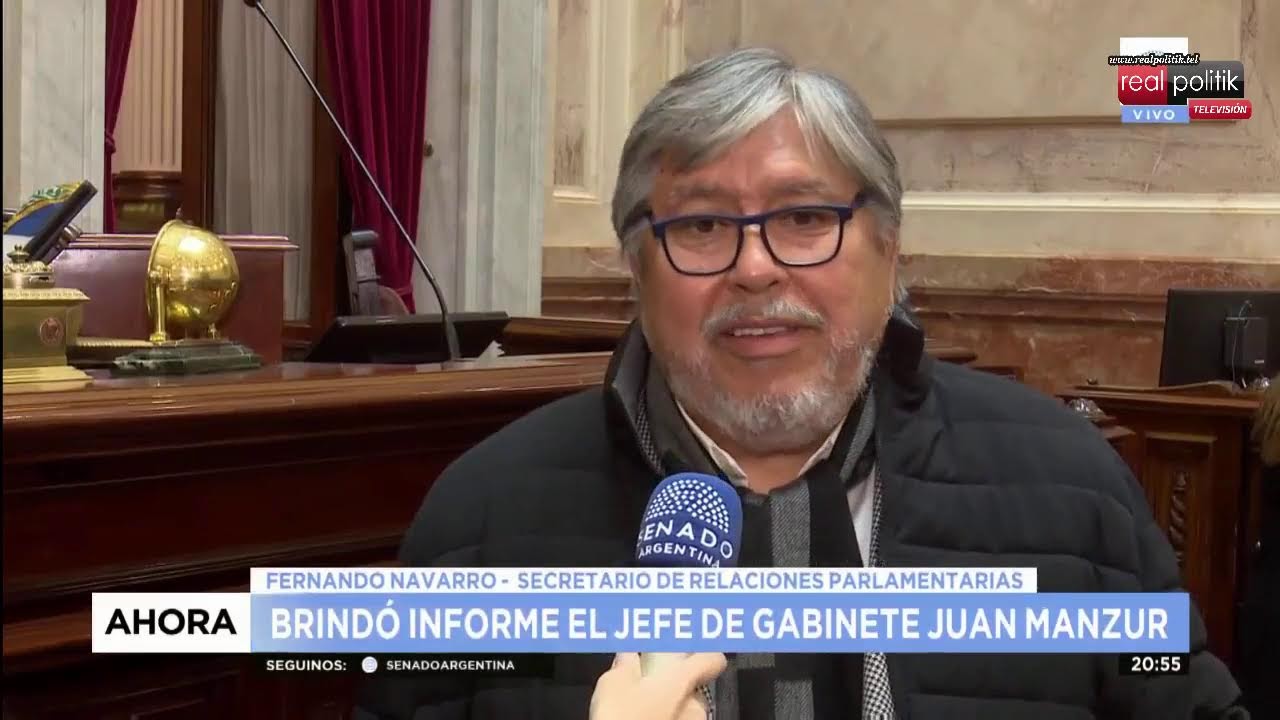 Con foco en la economía, Manzur brinda su primer informe de gestión ante el Senado