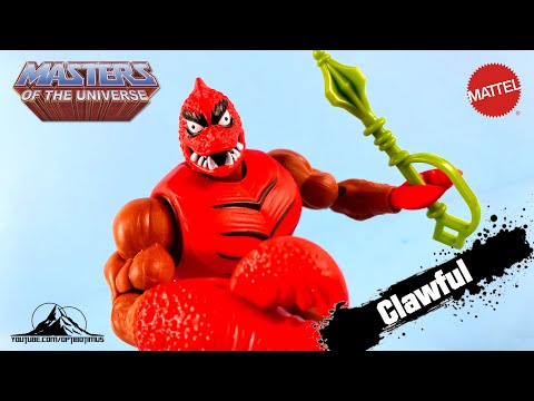 Mattel Masters of the Universe Origins CLAWFUL Video Review