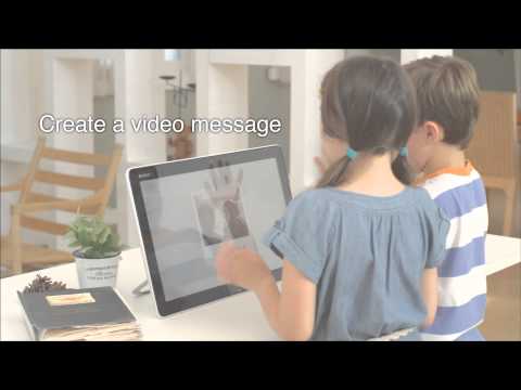 VAIO Tap20 with unique apps
