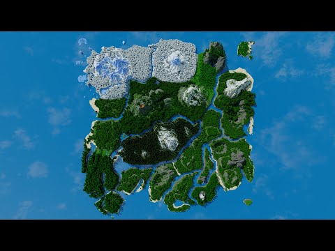 Insane Survival Island in Minecraft