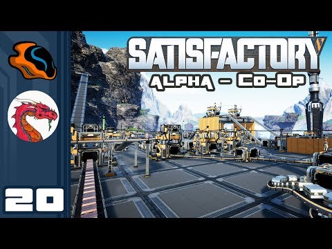 Let's Play Satisfactory [Alpha - Co-Op w/ Aavak] - PC Gameplay Part 20 - We Want Trains!