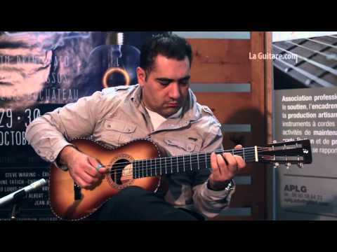 Salon des luthiers Issoudun 2015 - Pierre Bertrand - Parlor par François Sciortino