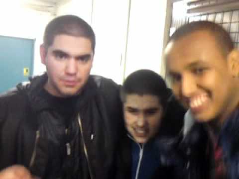 Stor Droppar en freestyle i din trappuppgång