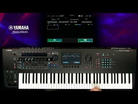 Montage M Tips | Assigning an Audio File to the Live Set