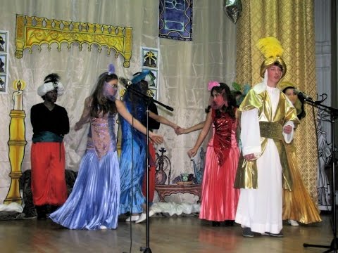 Новогоднее представление для старшеклассников 'Новогодняя ночь Шахерезады'!