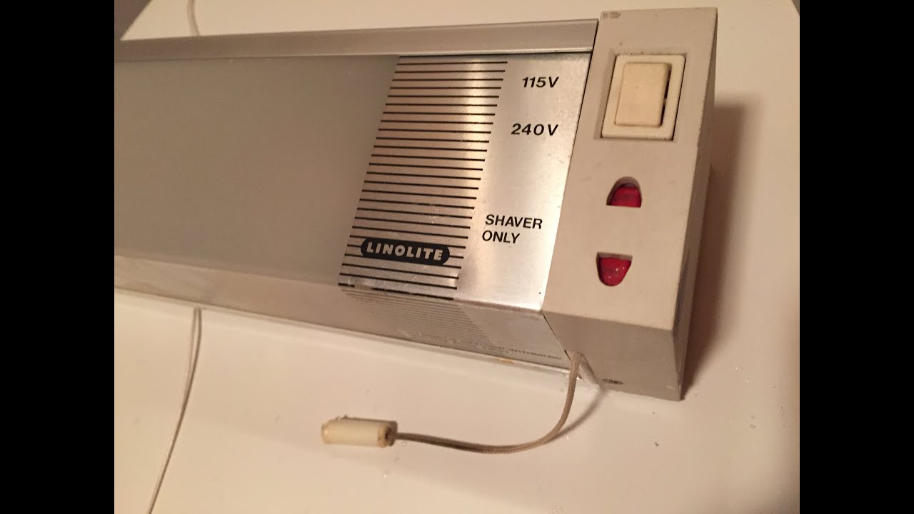 How to replace the pull cord on a bathroom light