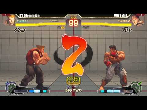 SSF4 AE2012 BT Dieminion vs WA Solid - Big Two #52 Tournament