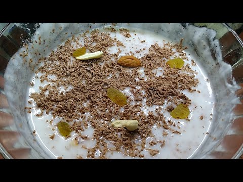 Chocolate Raita - Easy and Tasty Metha Chocolate Raita