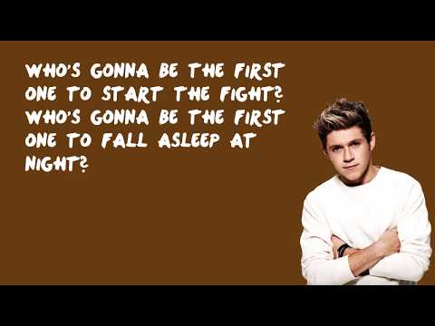 Spaces - One Direction (Lyrics)